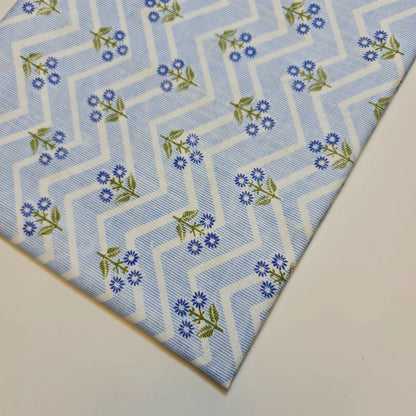 100% Cotton Printed Fabric | Leopard, Ditsy, Vintage, Polka & Rose Floral Designs – 44" (112cm) Wide Soft Dressmaking & Craft Material – Sold by the Metre