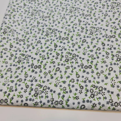 100% Cotton Printed Fabric | Leopard, Ditsy, Vintage, Polka & Rose Floral Designs – 44" (112cm) Wide Soft Dressmaking & Craft Material – Sold by the Metre