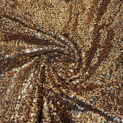 Sequin Fabric | Sparkly Shiny Bling Dress, Craft & Table Drape Material – 58" (147cm) Wide with 50" Embroidered Sequins – Sold by the Metre