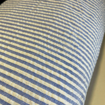 100% Cotton Seersucker Crush Stripe Fabric | 44" (112cm) Wide Costume, Dress & Craft Material – Sold by the Meter