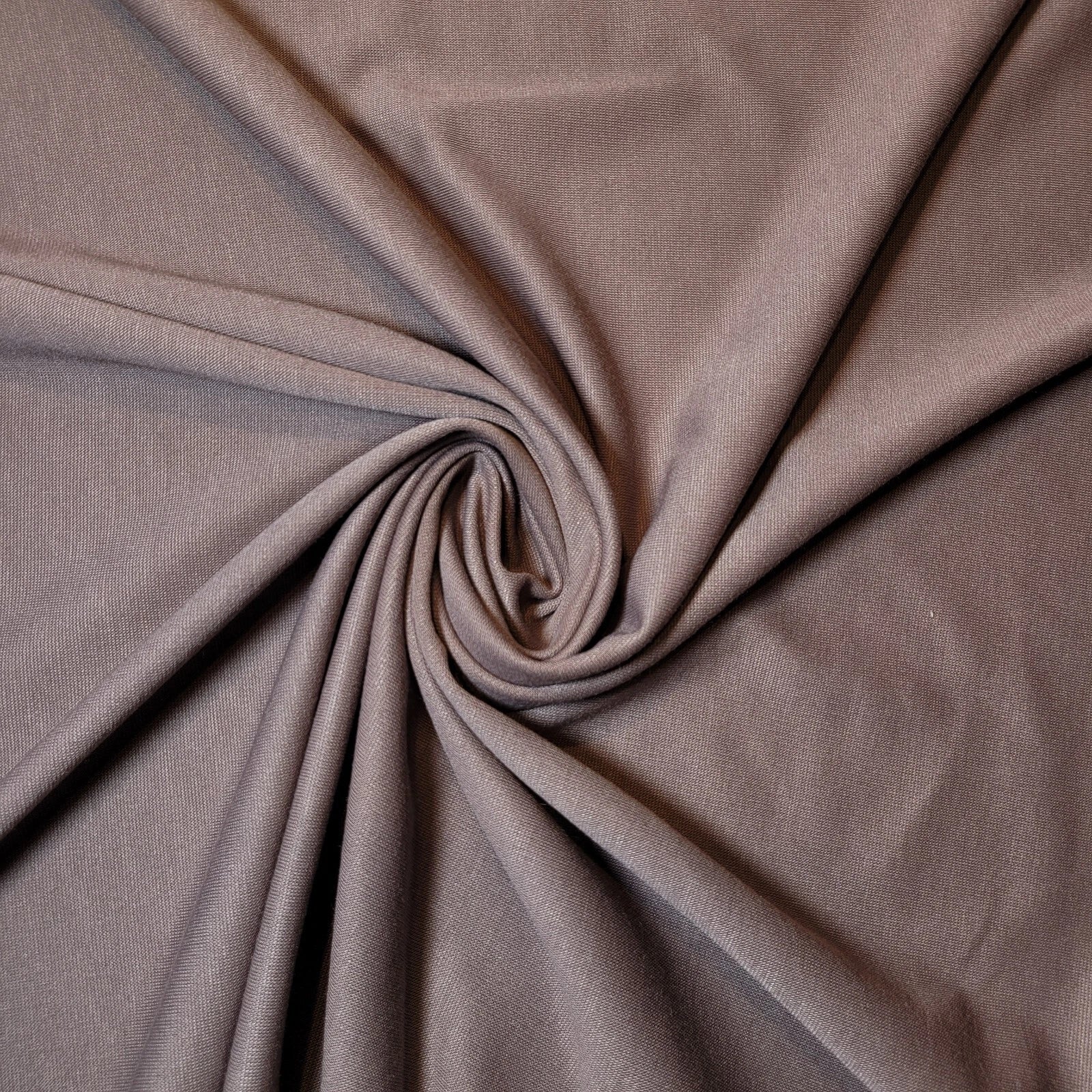 Cotton & Viscose Jersey Stretch Knit Fabric | Plain Solid & Printed Variants, 58