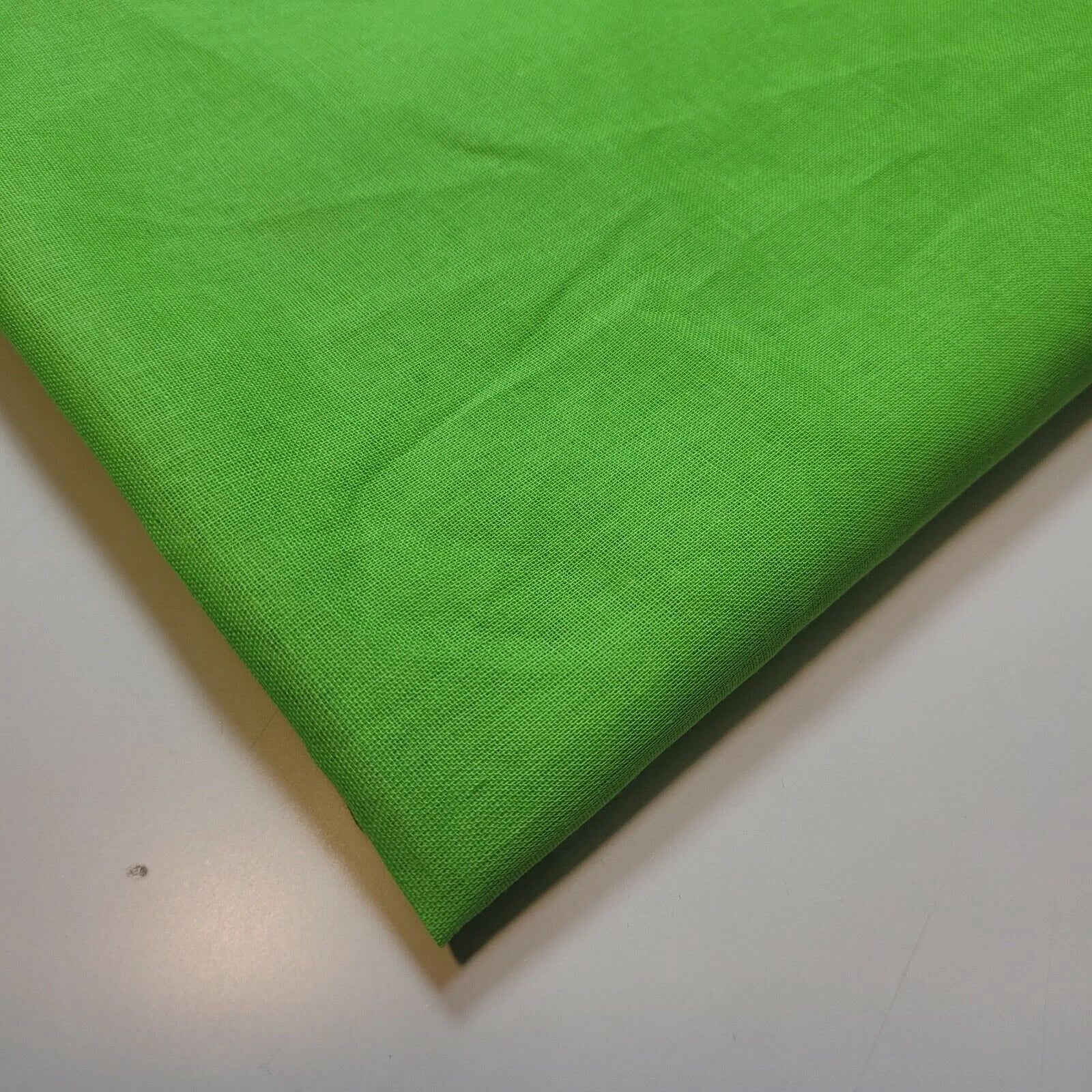 100% Cotton Muslin Fabric – Sheer Gauze Plain Weave for Dress Lining, Crafts & Cheesecloth  Apple Green