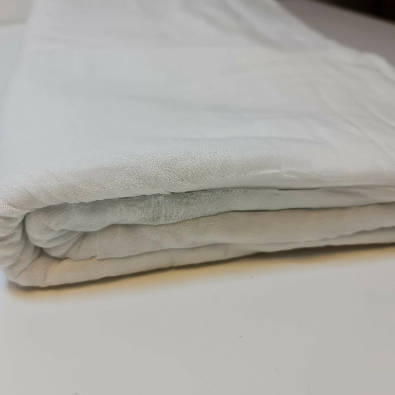 100% Cotton Muslin Fabric – Sheer Gauze Plain Weave for Dress Lining, Crafts & Cheesecloth