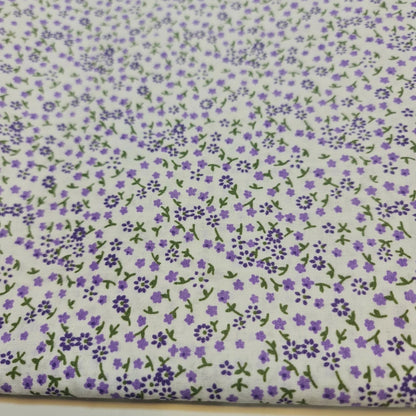 100% Cotton Printed Fabric | Leopard, Ditsy, Vintage, Polka & Rose Floral Designs – 44" (112cm) Wide Soft Dressmaking & Craft Material – Sold by the Metre
