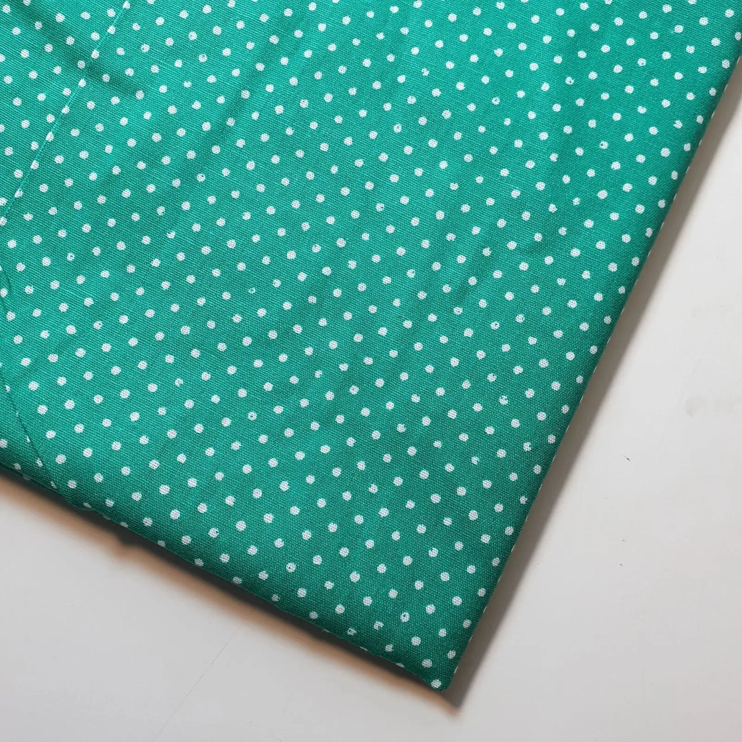 Pea Pin Spot Polka 100% Cotton Lawn Fabric | 44" (112cm) Wide Soft Dressmaking, Quilting & Craft Material – Sold by the Metre