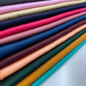 100% Cotton Sateen Fabric | 44" (112cm) Wide Soft Dressmaking, Curtain Lining & Craft Material – Sold by the Metre