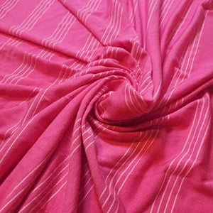 Cotton & Viscose Jersey Stretch Knit Fabric | Plain Solid & Printed Variants, 58" (147cm) Wide Soft Apparel & Craft Material – Sold by the Metre
