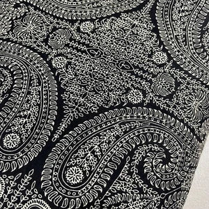 Floral 100% Cotton Paisley Fabric | 44" (112cm) Wide Dressmaking, Craft & Quilting Material – Sold by the Meter