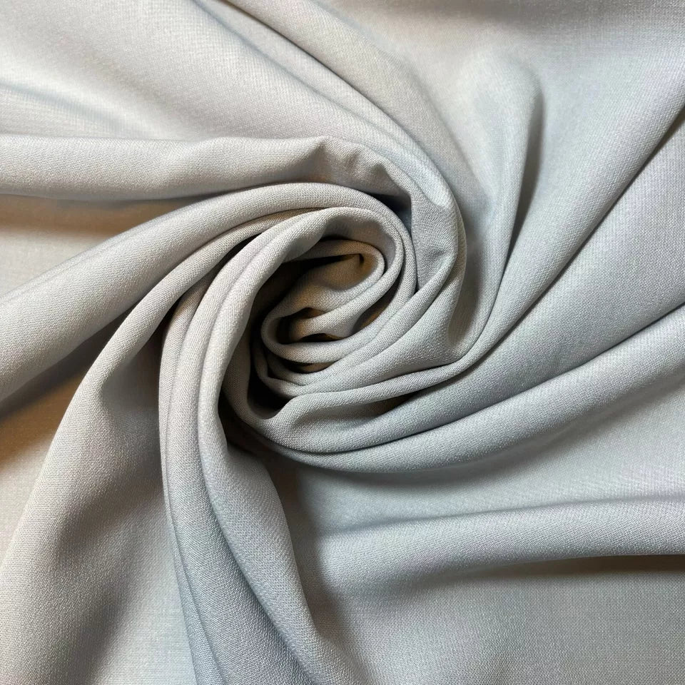 High Quality Poly Viscose Cotton Plain Fabric – 58" Wide Non-Stretch Dressmaking & Craft Material by the Metre