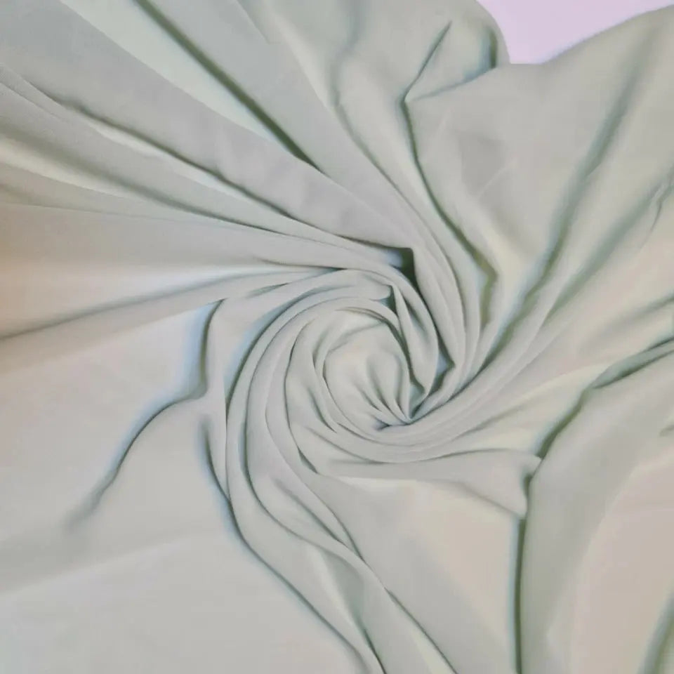 Crepe Chiffon Sheer Fabric | 58" (147cm) Wide Wedding Décor, Drape, Dressmaking & Craft Material – Sold by the Metre