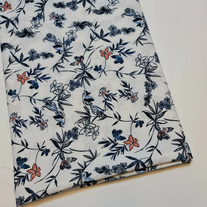 Floral, Polka, Animal & Paisley Printed Fabric – 58" Wide Georgette, Chiffon & Crepe Dress Material