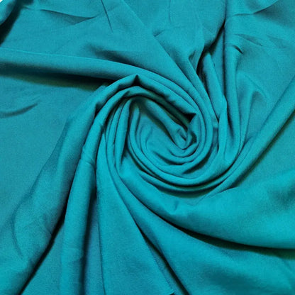 High Quality Poly Viscose Cotton Plain Fabric | 58" (147cm) Wide Non-Stretch Dressmaking & Craft Material – Sold by the Metre