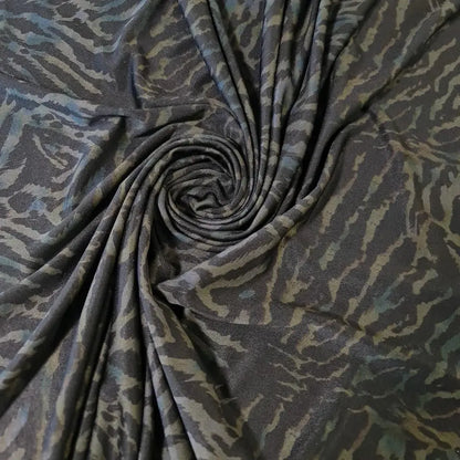 Printed ITY Jersey Fabric | 58" (147cm) Wide Nylon Lycra 4-Way Stretch Spandex for Dresses & Swimwear – Sold by the Metre