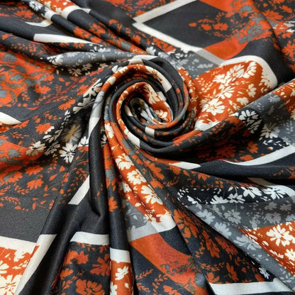 Printed ITY Jersey Fabric | 58" (147cm) Wide Nylon Lycra 4-Way Stretch Spandex for Dresses & Swimwear – Sold by the Metre