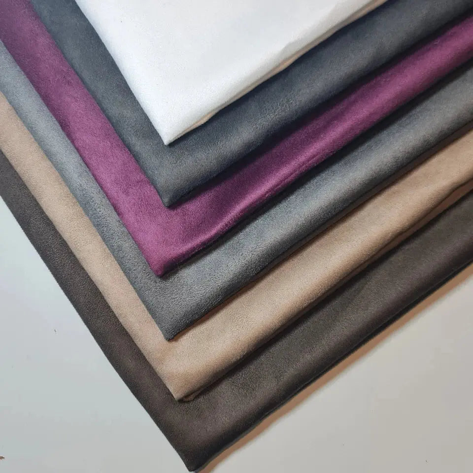 Suede & Suedette Luxury Fabric | 58" (147cm) Wide Soft Dress, Craft & Upholstery Material – Sold by the Metre