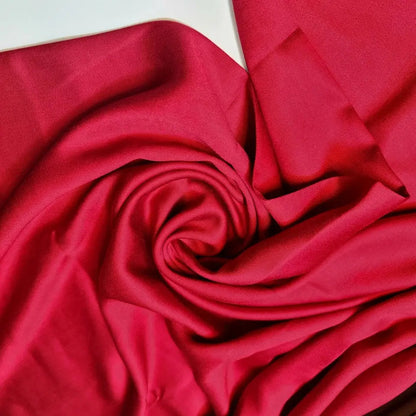 High Quality Poly Viscose Cotton Plain Fabric | 58" (147cm) Wide Non-Stretch Dressmaking & Craft Material – Sold by the Metre
