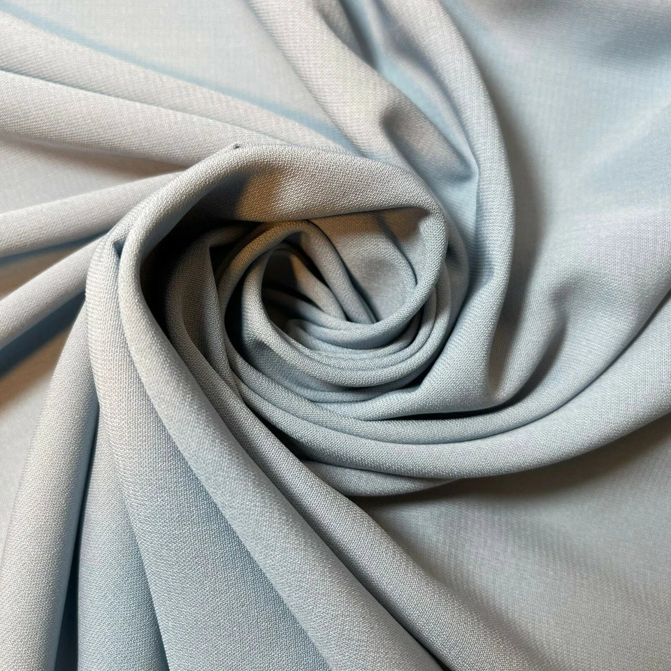 High Quality Poly Viscose Cotton Plain Fabric – 58" Wide Non-Stretch Dressmaking & Craft Material by the Metre