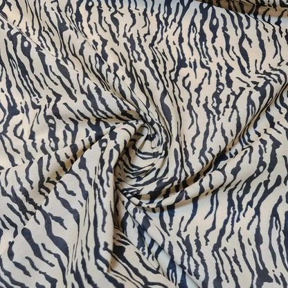Animal Printed Polycotton Fabric | 44" (112cm) Wide Dressmaking & Craft Material – Sold by the Metre