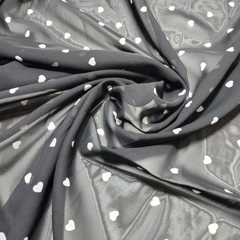 Floral, Polka, Animal & Paisley Printed Fabric – 58" Wide Georgette, Chiffon & Crepe Dress Material
