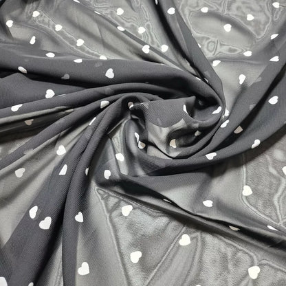 Floral, Polka, Animal & Paisley Printed Fabric – 58" Wide Georgette, Chiffon & Crepe Dress Material