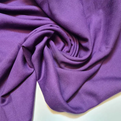 High Quality Poly Viscose Cotton Plain Fabric | 58" (147cm) Wide Non-Stretch Dressmaking & Craft Material – Sold by the Metre
