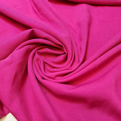 High Quality Poly Viscose Cotton Plain Fabric | 58" (147cm) Wide Non-Stretch Dressmaking & Craft Material – Sold by the Metre
