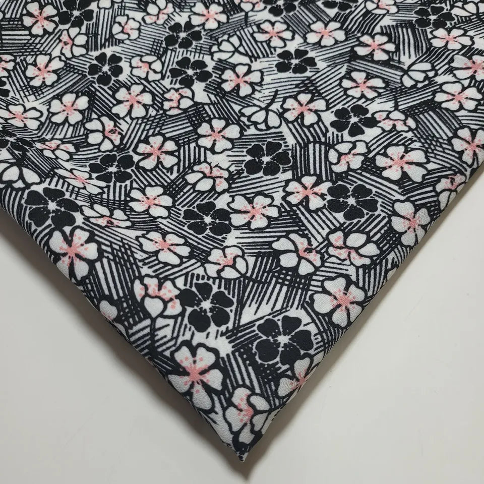 Floral, Polka, Animal & Paisley Printed Fabric – 58" Wide Georgette, Chiffon & Crepe Dress Material
