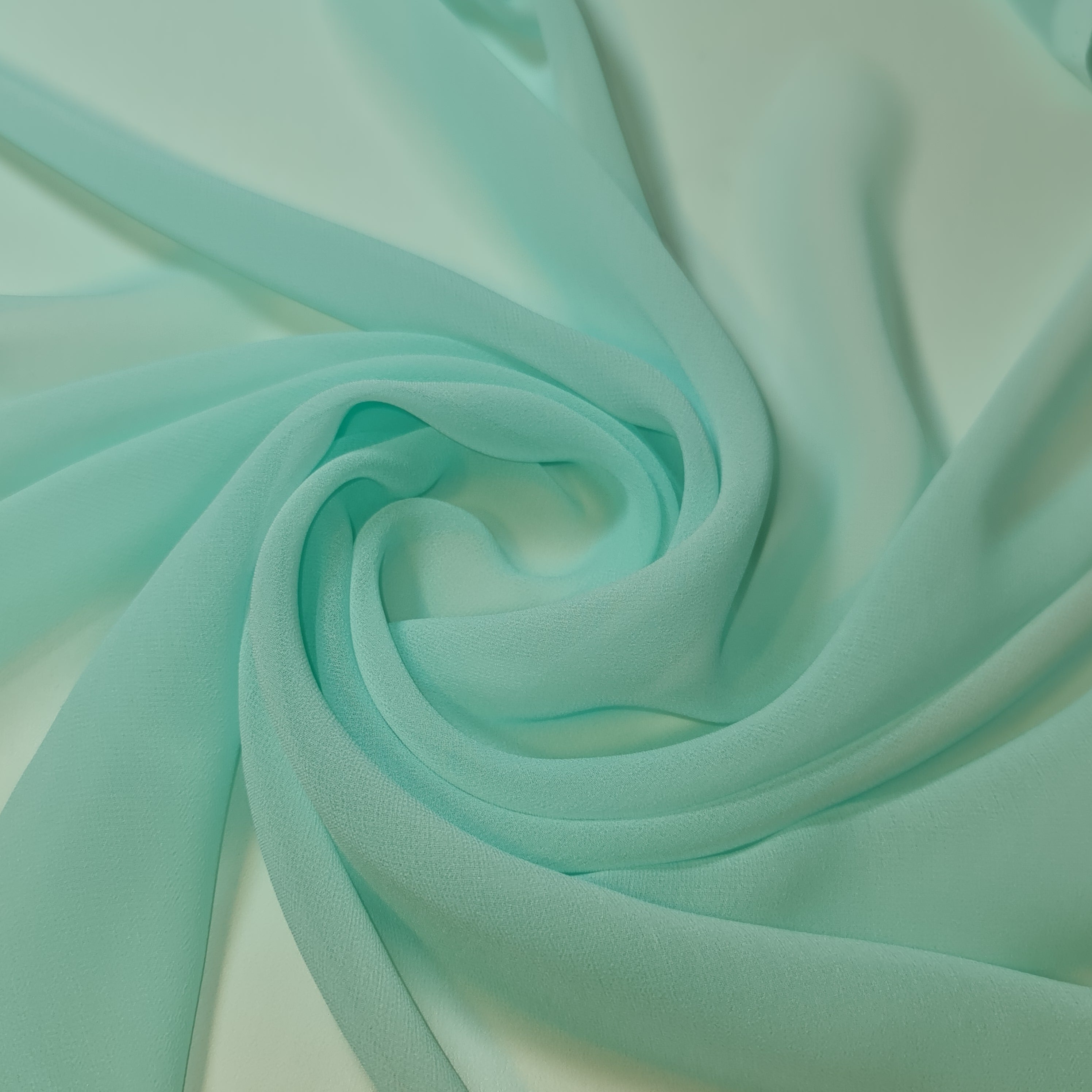 Chiffon Sheer Plain Soft Polyester Fabric – 44